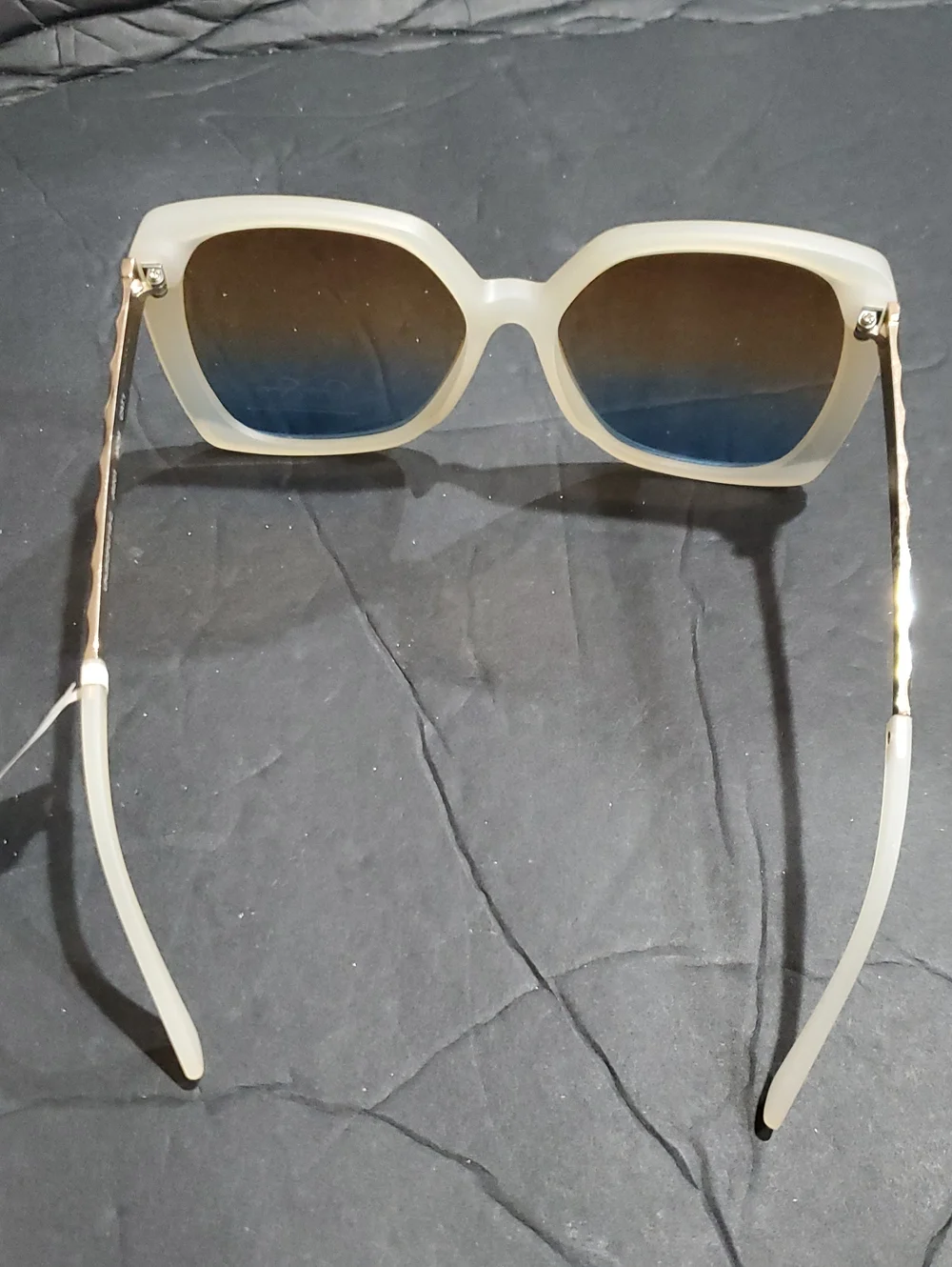 Jessica‎ Simpson j6201 frost beige brown blue fade effect lenses sunglasses new